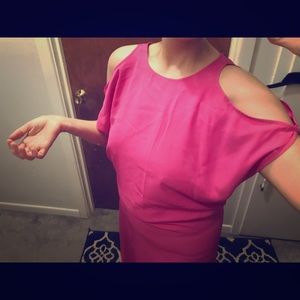 Shoulder Cut-Out Dress